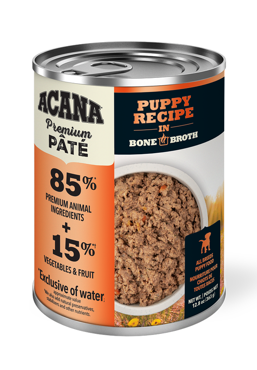 Premium Pâté, Puppy Recipe in Bone Broth